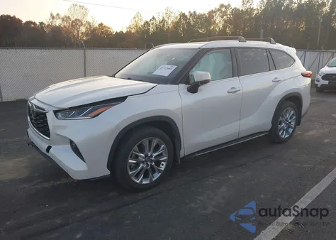 2020 Toyota Highlander Limited z USA, uszkodzony, nr VIN 5TDYZRAH7LS020118